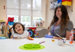 Child in Feeding Therapy