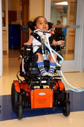 patient in wheelchair